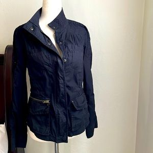 Express Brand size small moto jacket with button/pocket detailing